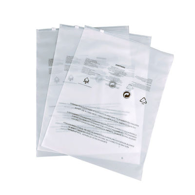calidad  Recyclable Whole Zip Lock Custom Bags , With Logo Clothing PE Packaging Bag Printed Plastic T Shirt Poly Bag fábrica