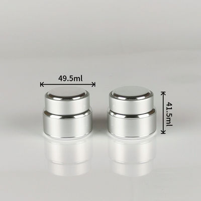 calidad  Hot Sale Round 20g Double Wall Cream Jar Luxury Cream Cosmetic fábrica